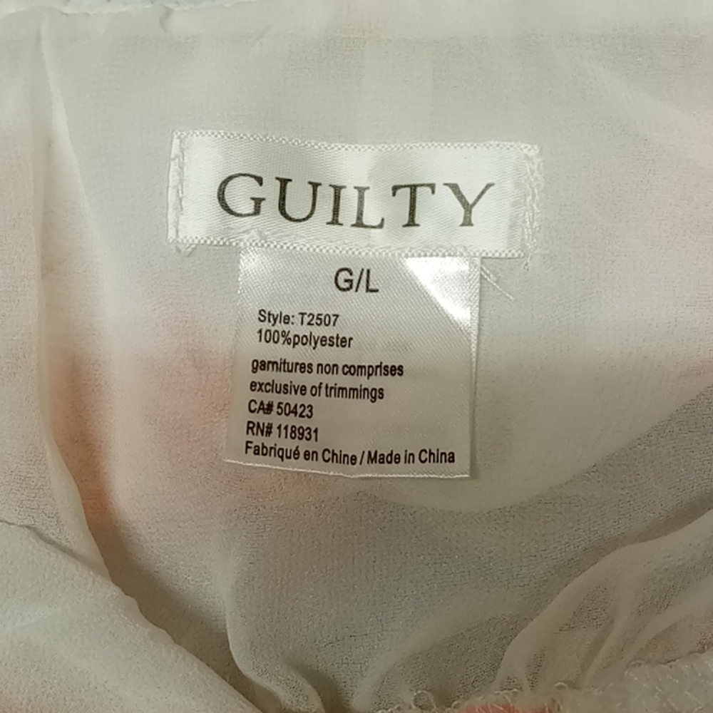 Guilty brand lightweight layered tank top blouse - Picture 3 of 3